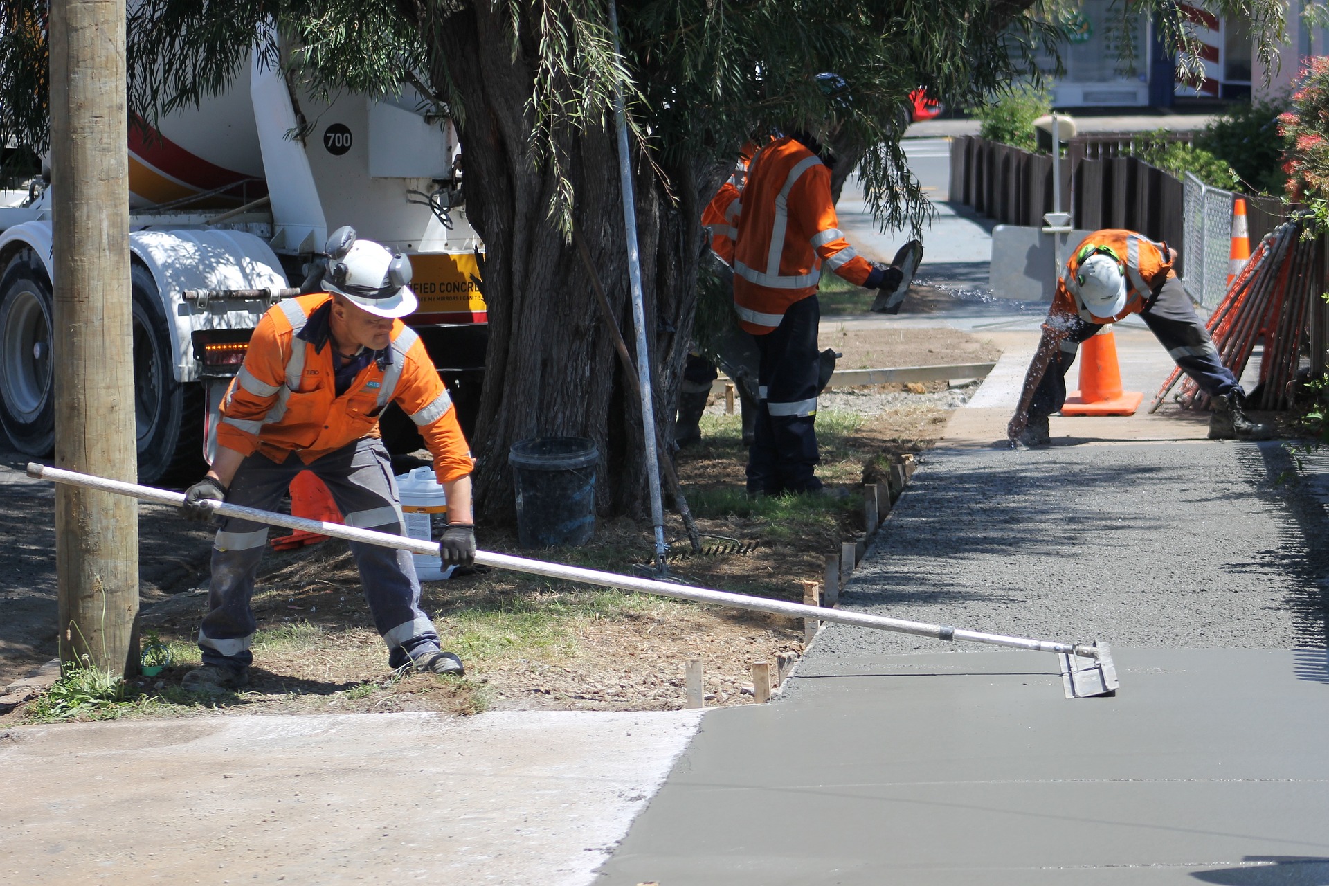 Concrete Walkway